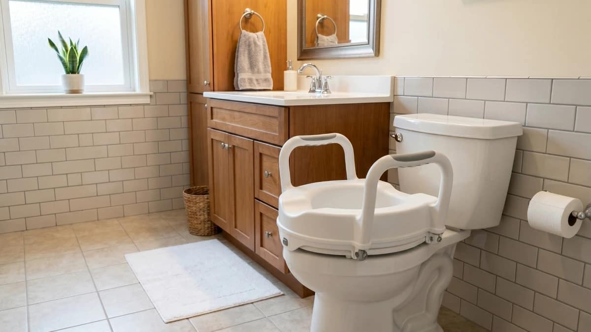 Best Raised Toilet Seats with Handles for Seniors