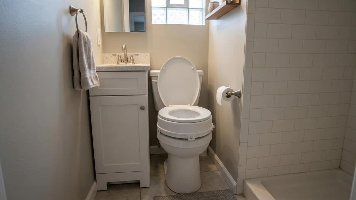 Best Raised Toilet Seats for Small Bathrooms: Compact Picks