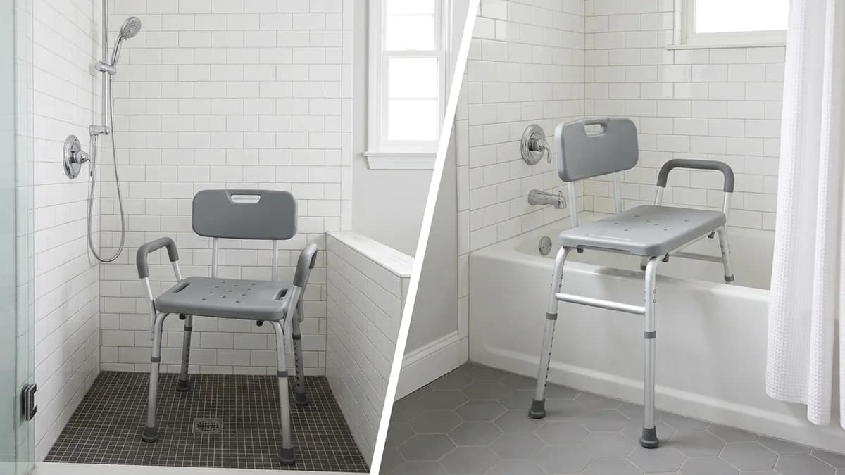 Shower Chair vs Transfer Bench: How to Choose the Right One for Your Bathroom